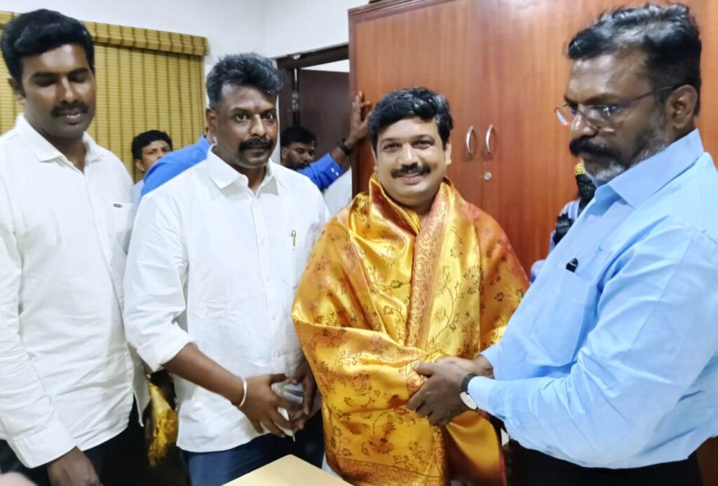 vck president Mr.Thirumavalavan met yesterday