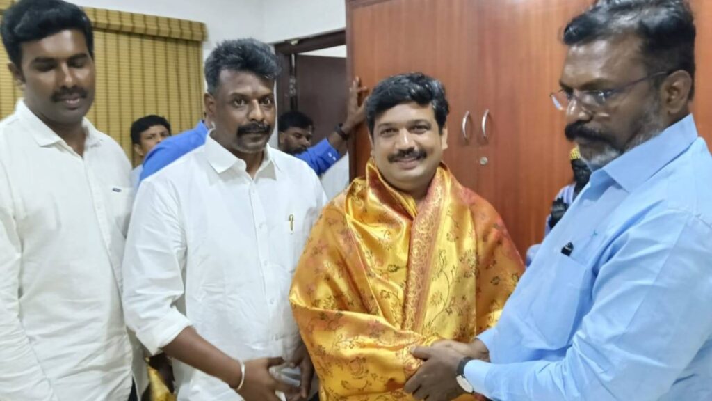 vck president Mr.Thirumavalavan met yesterday